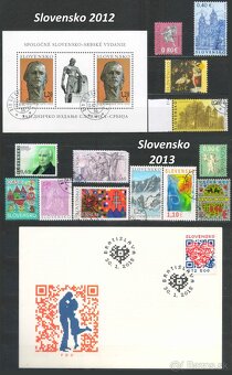 Poštové známky, filatelia: Slovensko 1993-2020 - 16