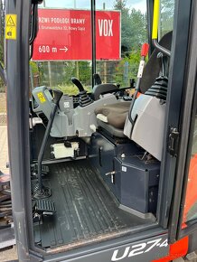 Minibager minirypadlo KUBOTA U27-4, JCB Yanmar Takeuchi - 16