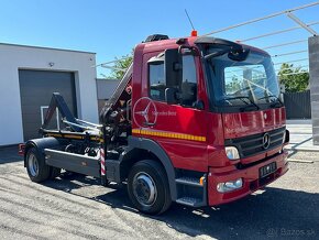 MERCEDES-BENZ ATEGO 1218 HÁKOVÝ NAŤAHOVÁK + HYDRAULICKÁ RUKA - 16