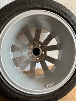 Originálne ALU Disky 16", 5x100, ET46 + DUNLOP 215/45 R16 - 16