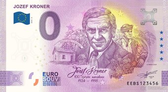 0 € / 0 euro souvenir bankovky 2024 - 16