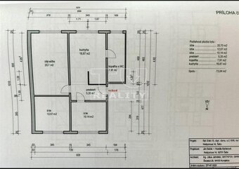 Na prenájom moderný 3 izbový byt,73 m2 Šaľa - 16