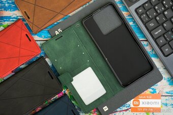 Dvojfarebné zatváracie puzdro pre Xiaomi, Redmi, Poco - 16