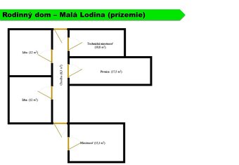 ZNÍŽENÁ CENA Rodinný dom - Malá Lodina - 16