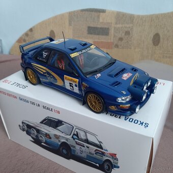 1:18 Lancer ,Subaru ,Peugeot 206 wrc Autoart - 16