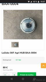 Originál Ložisko SKF Agri HUB BAA-0004  20ks - 16