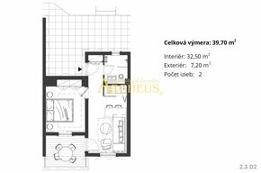 2-izbový apartmán v Chorvátsku, okolie Zadaru - 16