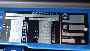 Prodám DAF XF 510 FT SSC EURO 6 - 16