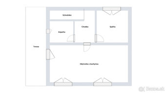 2-izbový byt s terasou na prenájom, klimatizácia (70m2+19m2) - 16