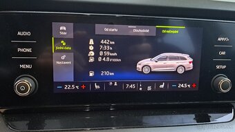 Škoda Octavia kombi 4, 7/2021 koupeno v Čr, 135 t.km - 16