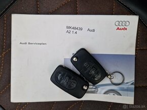 Predám Audi A2 1.4 benzín.Dig.klíma,Park.senzory,8xgumy - 16