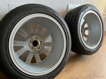 Orig. ŠKODA ALU Disky 16", 5x100, ET46 + DUNLOP 215/45 - 16