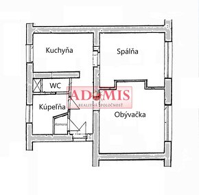 Prenájom 2izbový byt 56m2,Jilemnického ulica,Košice bližsie  - 16