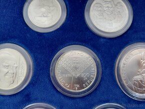 Sada strieborných pamätných mincí Slovensko 1993-1996, Bk - 16