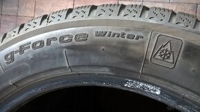 ZIMNÉ 215/55 R17 2 ks MICHELIN a 4 ks BF-GOODRICH cca 5-6 mm - 16