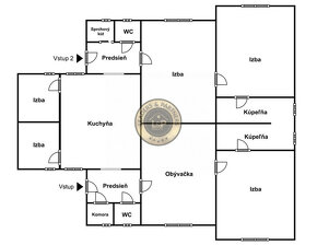 6 izbový tehlový byt v centre Košíc, Masarykova ul., 164 m² - 16