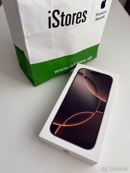 iPhone 16 Pro 256 GB Desert Titanium , 2 roky záruka - 16