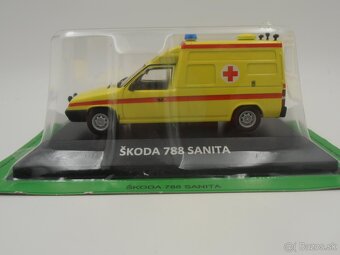 Škoda Hasiči, Š 120L PO, Sanitka Š 788  1/43 - 16