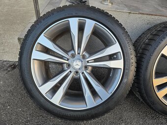 Zánovne zimne kolesa Mercedes S W222 dvojrozmer 5x112 r19 - 16