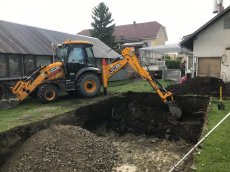 Drvenie betónu a stavebného odpadu, výkopové práce - 16