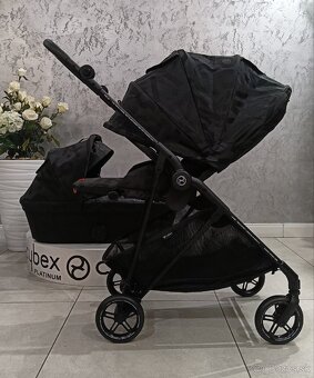 TROJKOMBINÁCIA CYBEX GOLD MELIO STREET REAL BLACK - 16