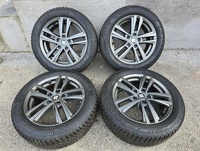 zimne kolesa Seat 5x112 r16 zimne pneu 205/55 r16 - 16