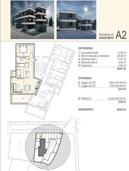 CHORVÁTSKO - Nové apartmány s výhľadom na more - ŠIMUNI, ost - 16