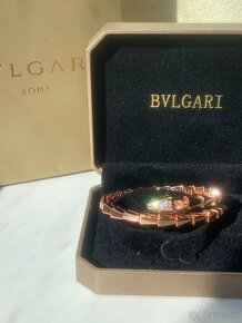 BVLGARI Serpenti Viper náramok, Rose gold - 16