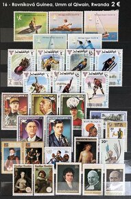 poštové známky - svet mix - 16