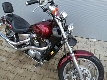 HONDA SHADOW VT1100 V TWIN, / KRÁSNY originál stav, - 16