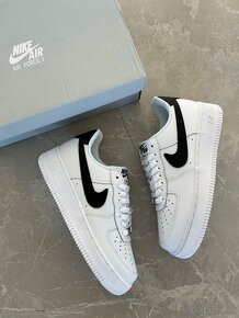 Nike air force 1 tenisky bielo čierne - 16