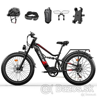 Výkonný ebike Tifgalop 2x750W,21Ah,65km/h,100km,36kg,nový - 16