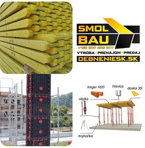 Stropne debnenie/ debnenie stlpov Geotub - 16