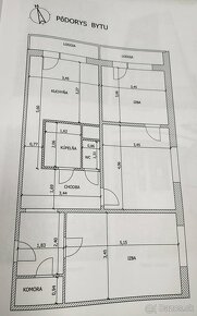 PREDAJ 3i byt, ul. Okružná/Handlová 75,7 m2 - 16