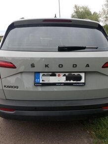 NAPIS SKODA ČIERNY NAPIS LOGO ZNAK ŠKODA na kufor - 16