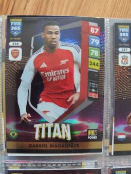 Futbalové kartičky Fifa 365 2025 - Titan - 16