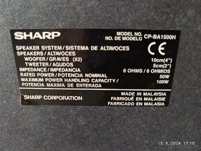 SHARP CD-BA1500 + diaľkové - 16