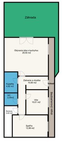 Priestranný 3i byt v rodinnom dome s vlastnou záhradou - 16