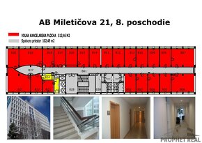 Kancelárske priestory, viac možností, väčšia rozloha, Mileti - 16