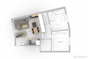 3 izbový byt, 82 m2 v Žiline, Závodí s parkovaním - 16