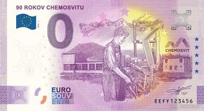 0 € / 0 euro souvenir bankovky 2024 - 16