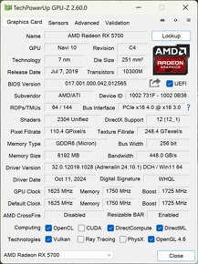 Herný počítač - Ryzen5, Radeon RX5700, 16GB, Windows 11 Home - 16