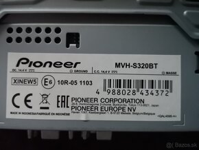 Autorádio Pioneer MVH-S 320 BT - 16