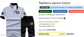 Letná súprava bielo čiernej farby, L/XL - 16