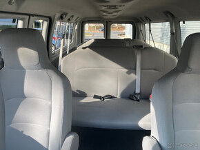 Ford E-350, Econoline XL, 2014, 87 000 km, 8 míst, minibus - 16