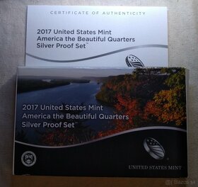 8x Strieborných proof sád "America the Beautiful" 2010-2017 - 16