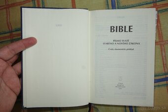 Biblia ekumenická - CZ - 16