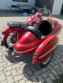 Prodám plně Jawa 500 OHC se Sidecar Verolex 560 s TP - 16