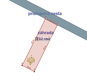 Záhrada 352 m2 s chatou v záhradkárskej osade Poprad - Západ - 16