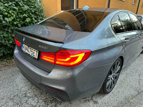 Lipo spoiler kridlo na kufor pre BMW rada 5 G30 F10 F90 - 16